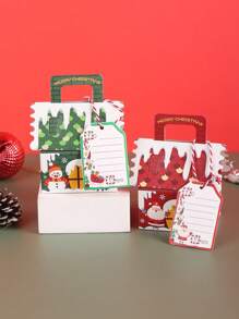 10入組聖誕糖果禮盒派對禮盒（含繩索和標籤）婚禮派對禮品袋 - 彩色 - 查看 2