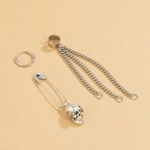 Tóc giả & Tóc mặt - Bạc - Xem 3