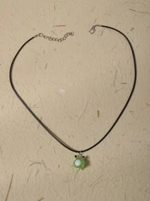 1 Pieza Collar Colgante Con Forma De Rana Linda, Adecuado Para Uso Diario