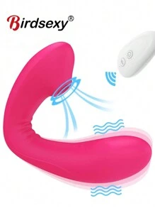 10 Velocidades Vagina Chupando Vibrador Succionador Vibrador Sexo Oral Succión Clítoris Estimulador Erótico Juguete Sexual para Mujeres Juguete Sexual Mujeres Juguetes Rosa Rojo