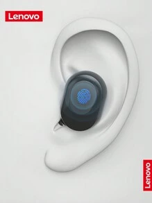 Lenovo Xt91無線耳機遊戲耳機tws耳機觸控立體聲低音帶麥克風降噪 - 黑色 - 查看 5