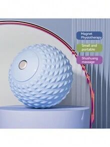 肌肉放鬆瑜伽球適用於筋膜、按摩和健身 - 藍色 - 查看 1