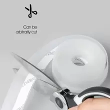 Tira de sellado para puertas para insonorización, protección contra insectos y protección contra el viento en la parte inferior de la puerta del dormitorio, tira de sellado autoadhesiva para puertas y ventanas de vidrio, disponible en anchos de 25/35/45 mm, un rollo, pegatinas, vinilos decorativos para el hogar, artículos de decoración de primavera para renovar tu hogar, pegatinas de decoración Rama, regalos de cumpleaños y graduación