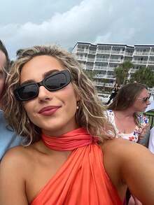 1 副男女时尚眼镜，时尚户外运动眼镜，小框椭圆形时尚眼镜 - 黑色 - 查看 1