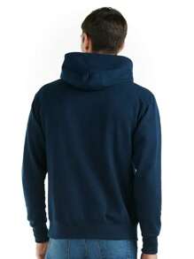 Sudadera Capucha y Cangurera Color Azul Marino(ENVIO RAPIDO) - L - Ver 3