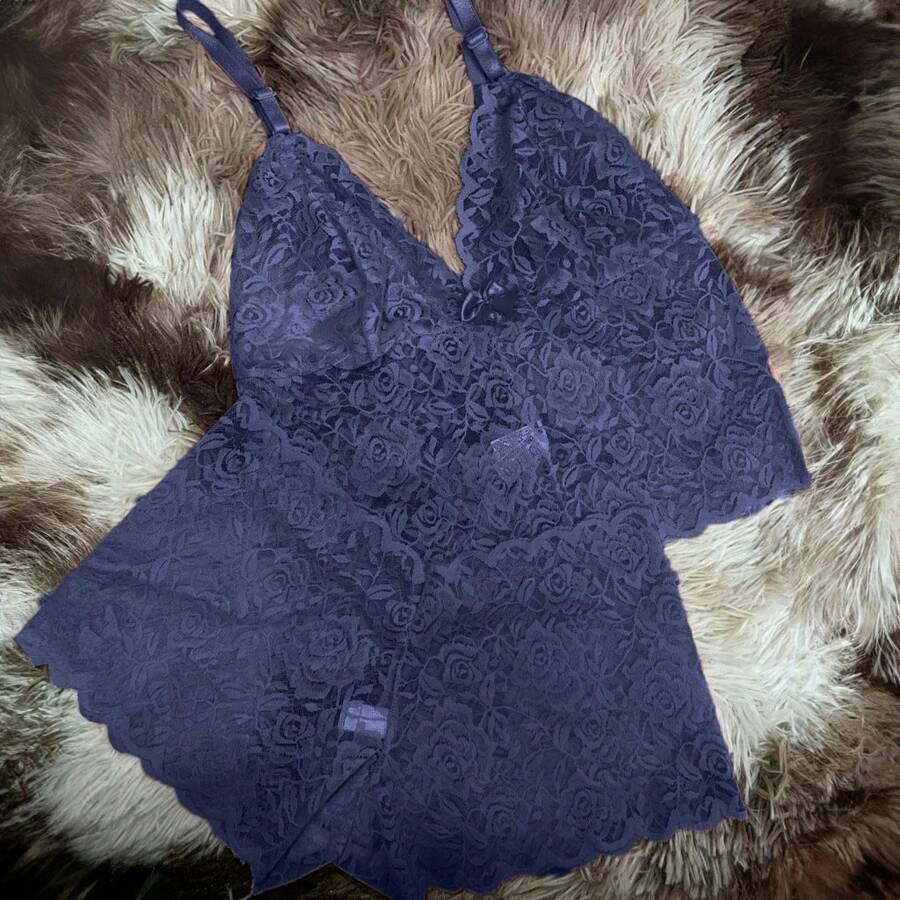 Women Pajama Sets - 藏蓝色 - 查看 1