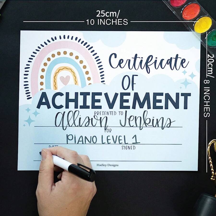 15Pcs Boho Preschool Diploma Kindergarten Certificates for Kids ...