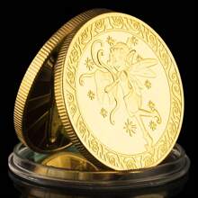 Tooth Fairy Coin Creative Gifts for Children Gold Plated Commemorative Coin Souvenirs - Gold - View 1