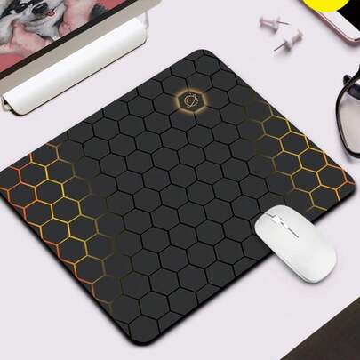 天然橡膠鎖邊滑鼠墊,適用於桌上型電腦/筆記型電腦