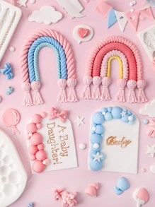 Fondant Spherical Bubble Shape Silicone Chocolate Mold, Suitable For Diy Cake Decoration And Baking Tools - Z36 - View 1