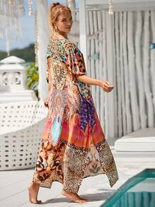 Váy che phủ đi nghỉ mát cho phụ nữ Boho Quần áo mùa hè cho phụ nữ - Nhiều màu - Xem 9