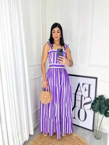 Women Dresses - Red Violet - View 1