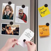 70/105/140/175 sztuk Okrągły magnes z klejącym podkładem Najlepsze prezenty - Czarne - Zobacz 6