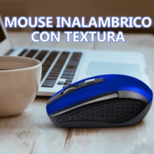 Mouse Inalámbrico Ergonómico 5 Niveles Receptor USB, Seguimiento Óptico. - Negro - Ver 3