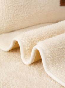 仿羊羔毛絨布沙發坐墊,現代極簡歐美風格,四季通用客廳防滑耐刮沙發座套 - 淺褐色的 - 查看 4