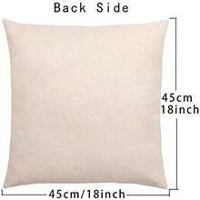 4入組聚酯紡印有聖誕鹿、字母、樹的靠墊套,紅色,不附靠墊內芯,適用於聖誕節家居裝飾 - 彩色 - 查看 2