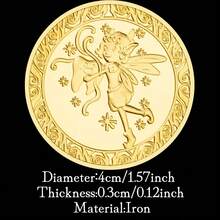 Tooth Fairy Coin Creative Gifts for Children Gold Plated Commemorative Coin Souvenirs - Gold - View 2