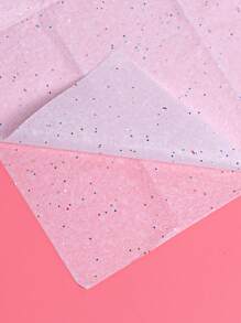 Colorful Pear Pattern Glitter Wrapping Paper, White Background, Gift Box Decoration Paper, Flower Packaging Lining Paper - Multicolor 20pcs - View 3