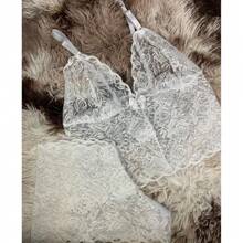 Women Pajama Sets White Set - trắng - Xem 1