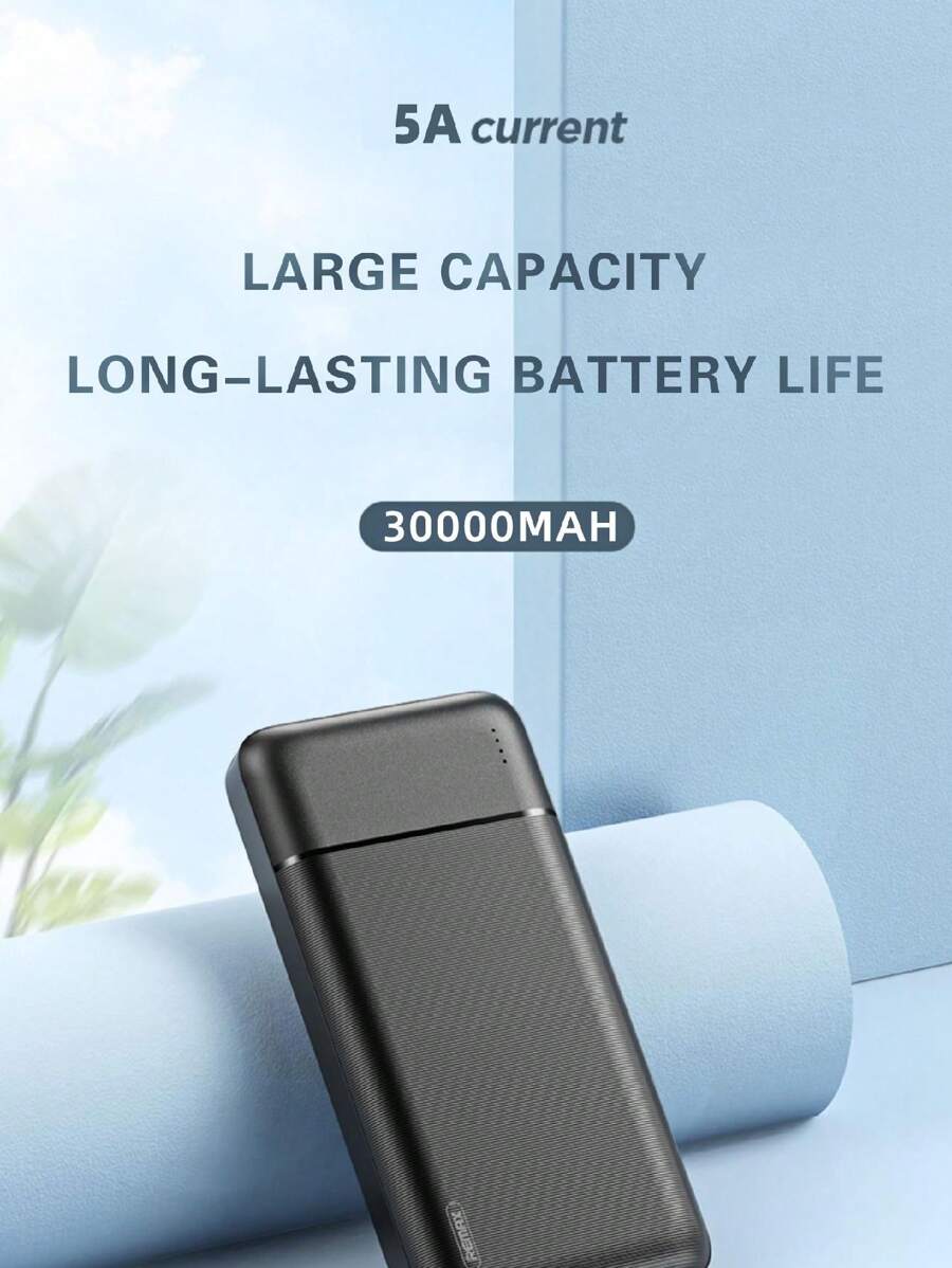 Power Bank 30000mah 22.5w Fast Charging Portable High Capacity Multi