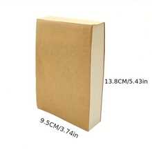 Thickened Draft Notebook For Mathematics Calculation, Calculus Notebooks (250 Sheets) - Yellow - View 2