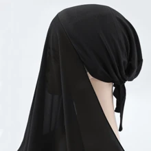 khăn trùm đầu phụ nữ - màu đen - Xem 1