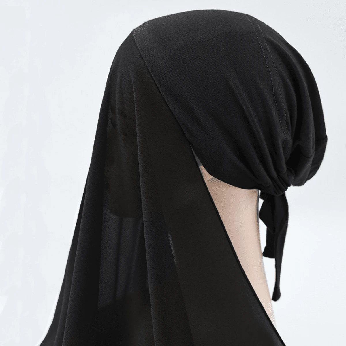 khăn trùm đầu phụ nữ - màu đen - Xem 1