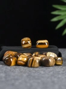 200 克天然不对称水晶滚石，适用于疗愈和鱼缸装饰、家居装饰品