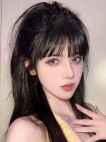 1副缅因州灰色美瞳，年抛型，14.5毫米