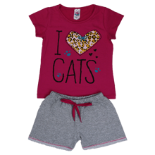 Kit Lote 3 Conjuntos Roupa Infantil Juvenil Menina Feminina  Atacado Barato Verão 10 Ao 16 Anos - Multicolorido - Visão 9