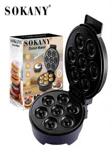 Machine To Make Mini Donuts At Home - Black - View 2