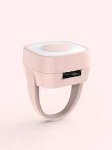 迷你指環無線遙控多功能指尖攝影 - 粉色 - 查看 1