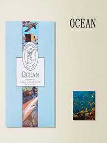 10pcs/pack Wardrobe Scented Sachets Bags For Deodorizing, Aroma Diffusing, Moisture-proofing, Room And Car Fragrance, Long-lasting - Ocean fragrance - View 1