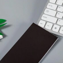 磁性冰箱板帶可撕磁吸&線條圖案便簽簿&創意裝飾用品&周度計劃,日曆 - 黑與白 - 查看 5