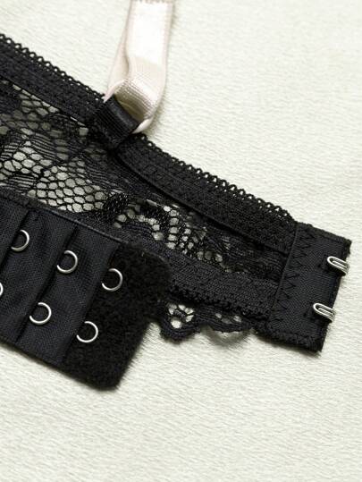 Nina Bonheur Swimsuit Fabric Kanten Molded Cup Underwear Set Steel Wire Ring BH Panties Lingerie view 6