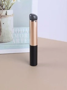 矽膠圓頭遮瑕/唇掃,雙用途,柔軟,自然合輯,無氣味