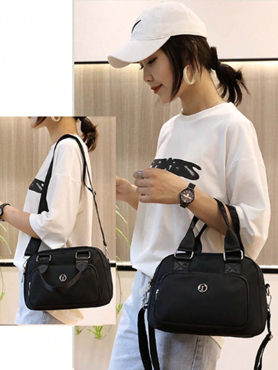 Fashion Women's Handbag Oxford Cloth Bag Large Capacity Nylon Handbag Shoulder Messenger Bag