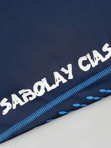 SABOLAY Men Sports Swimwear With Inner Lining To Prevent Embarrassment And Sun Protection - Blue - View 7