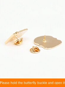 3入組獅子和龍舞蹈胸針,可愛的卡通風格,男女皆宜的春節配件,元素,原創情侶徽章 - 彩色 - 查看 8