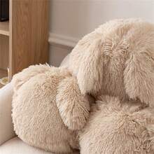 Designer Tassel Bunny Pillow - Beige - View 4
