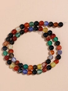 1鋼絞線瑪瑙珠子在4mm/6mm/8mm/10mm手環,腳錬,項鍊製作 - 彩色 - 查看 35
