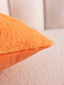1 件金色亮片刺繡萬聖節南瓜墊套 - 亮橙色 - 查看 4