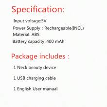 Neck Face Beauty Device Facial Lifting Machine EMS Face Massager Reduce Double Chin Anti Wrinkle Skin Tightening Skin Care Tools - White - View 9