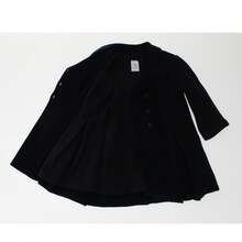 Abrigo para Niña Azul Marino 3175 Talla 0 a 4 Años - Azul - Ver 4