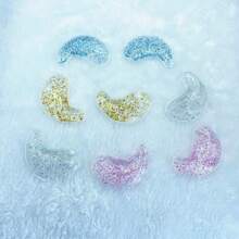 2 件可重复使用的凝胶眼部冰袋，彩色眼部冷却垫，适用于眼部疲劳、眼睛浮肿、浮肿、黑眼圈、细纹，非常适合午睡和旅行，适用于卧室、旅行、办公室、学校 - 粉色 - 查看 6