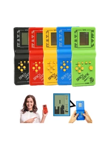 Vídeo Game Portátil De Mão 9999 Jogos In 1 Mini Game Antigo Retrô - Tamanho Único - Visão 4