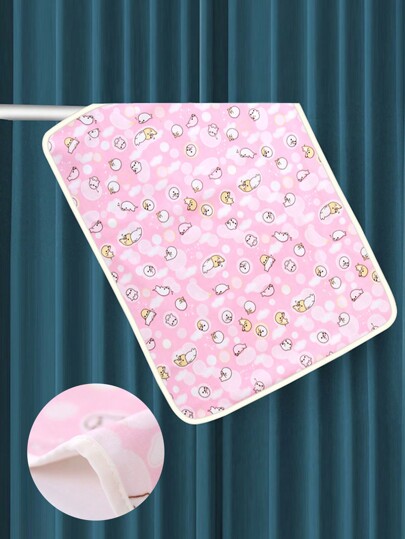 1 pezzo Tappetino fasciatoio per bambini impermeabile, traspirante e lavabile, con opzioni di dimensioni multiple, tappetino per neonati e bambini reversibile, adatto per tutte le stagioni, morbido e confortevole, mantiene asciutto