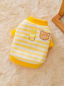 Áo nỉ & Áo Hoodie Thú cưng - Màu vàng - Xem 3
