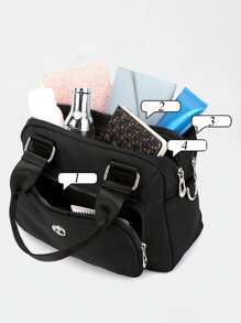 Fashion Women's Handbag Oxford Cloth Bag Large Capacity Nylon Handbag Shoulder Messenger Bag