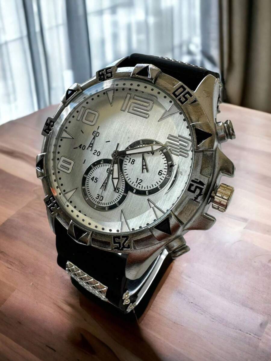 Men's Quartz Watches - 銀色 - 查看 1